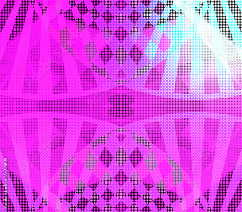 Wallpaper Mural Abstract psychedelic grunge texture background image. Torontodigital.ca