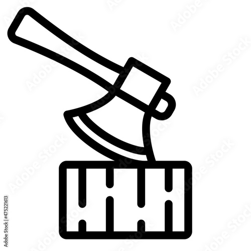 axe line icon