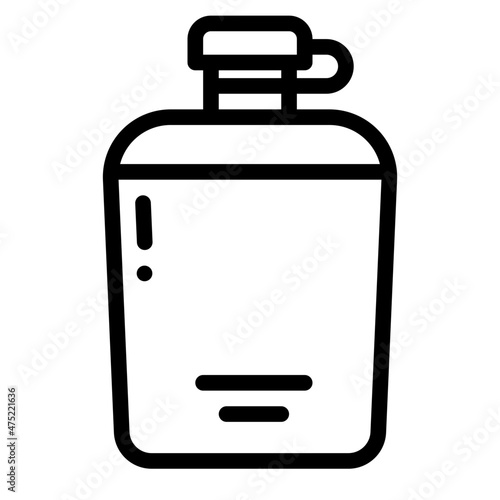 canteen line icon