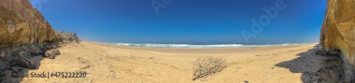 panoramic beach in Portugal