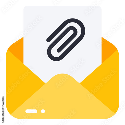 attached file flat icon
