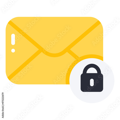 encrypted flat icon
