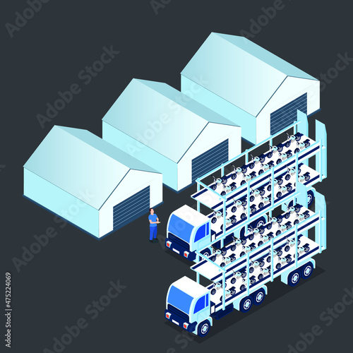 isometric 3d vector concept for banner, website, illustration, landing page, flyer, etc.