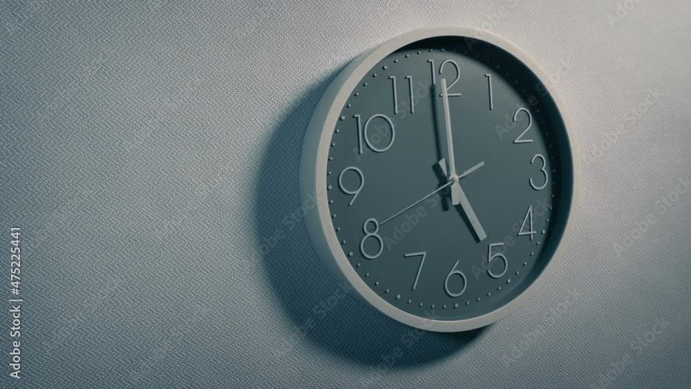Nearing Five On Clock In The Office Nearing Five On Clock In The Office