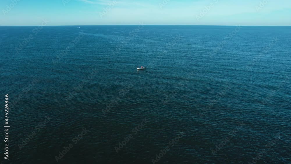 Embarcacion en el Mar de Mazatlan Sinaloa Mexico Air2s