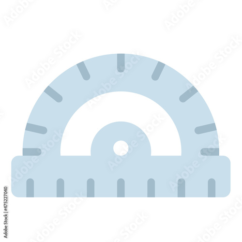 protractor flat icon