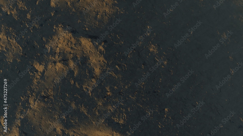 realistic surface of an alien planet, view from the surface of an exo-planet, canyons on an alien planet, stone planet, desert planet 3d render realistic surface of an alien planet, view from the surface of an exo-planet, canyons on an alien planet, stone planet, desert planet 3d render
