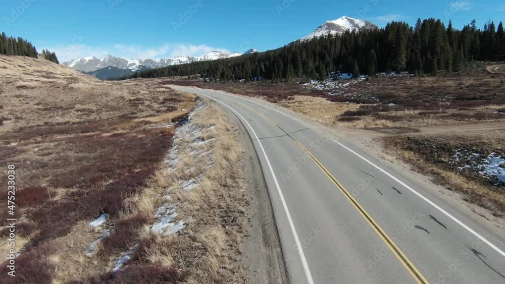FPV Down towards road and reveal FPV Down towards road and reveal