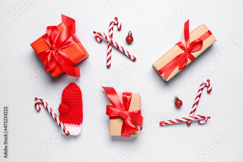 Christmas holiday gift boxe...