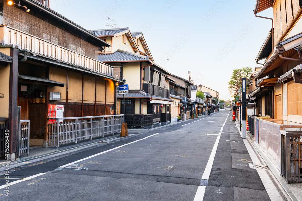 京都　祇園　花見小路	
