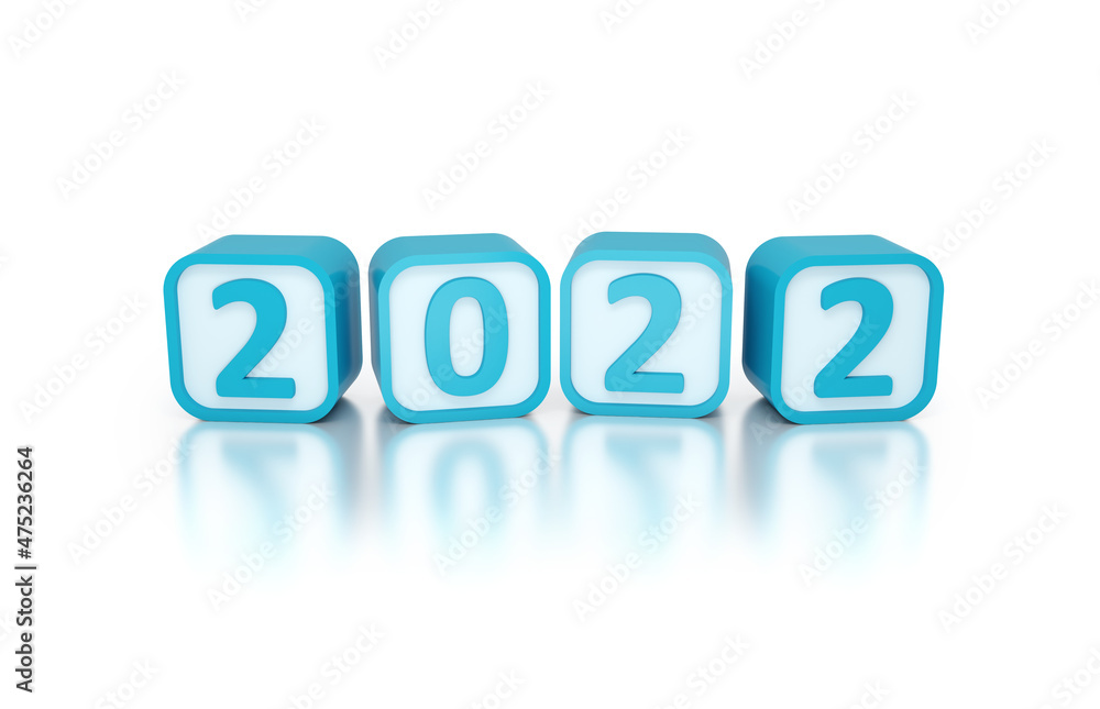 New Year 2022 Creative Design Concept - 3D Rendered Image
New Year 2022 Creative Design Concept - 3D Rendered Image