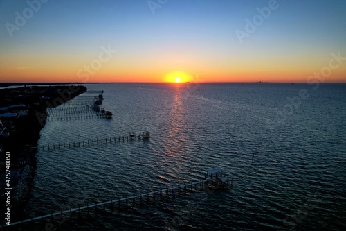 Beautiful Sunset Over the Coast of Florida