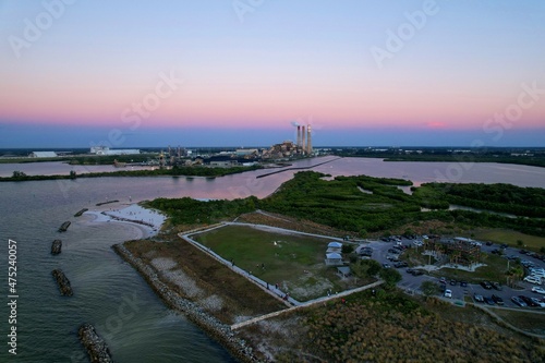 Beautiful Sunset Over the Coast of Florida