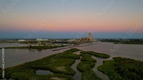 Beautiful Sunset Over the Coast of Florida
