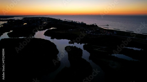 Beautiful Sunset Over the Coast of Florida