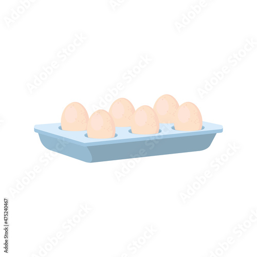 egg-cup with eggs
