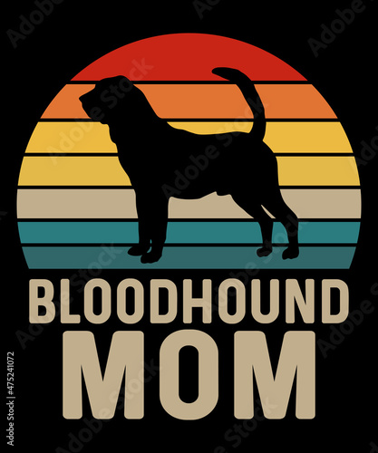 Bloodhound Mom