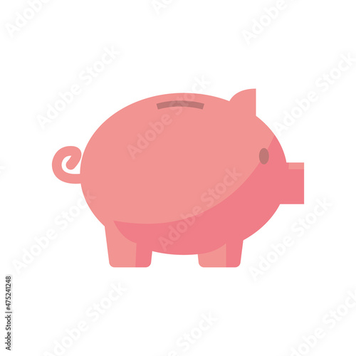 pink piggy bank