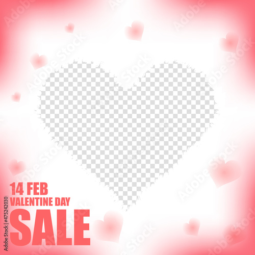 valentine day red and pink post design part ninety