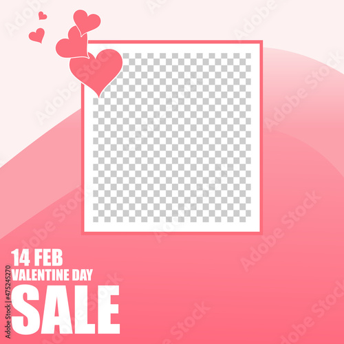 valentine day red and pink post design part ninety two