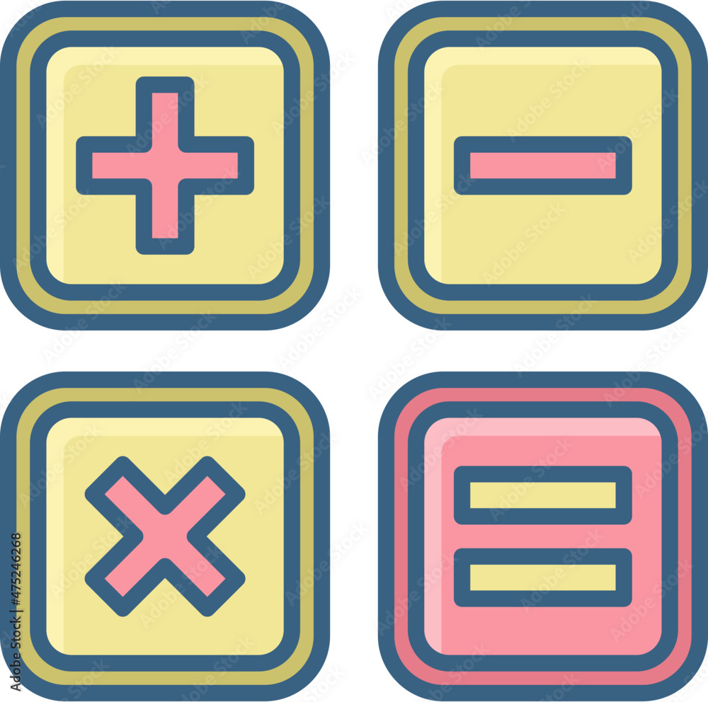 Fototapeta premium Math Symbols