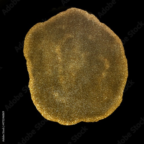 Beautiful elegant golden dusty stain for a beautiful designs