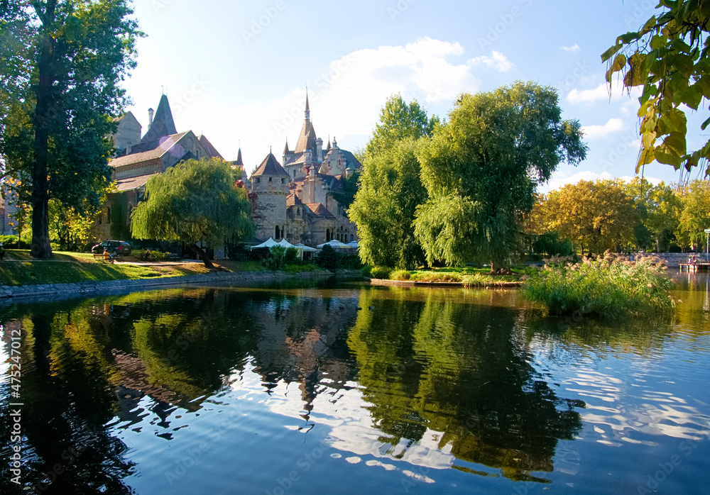 Hungary Budapest sity park view