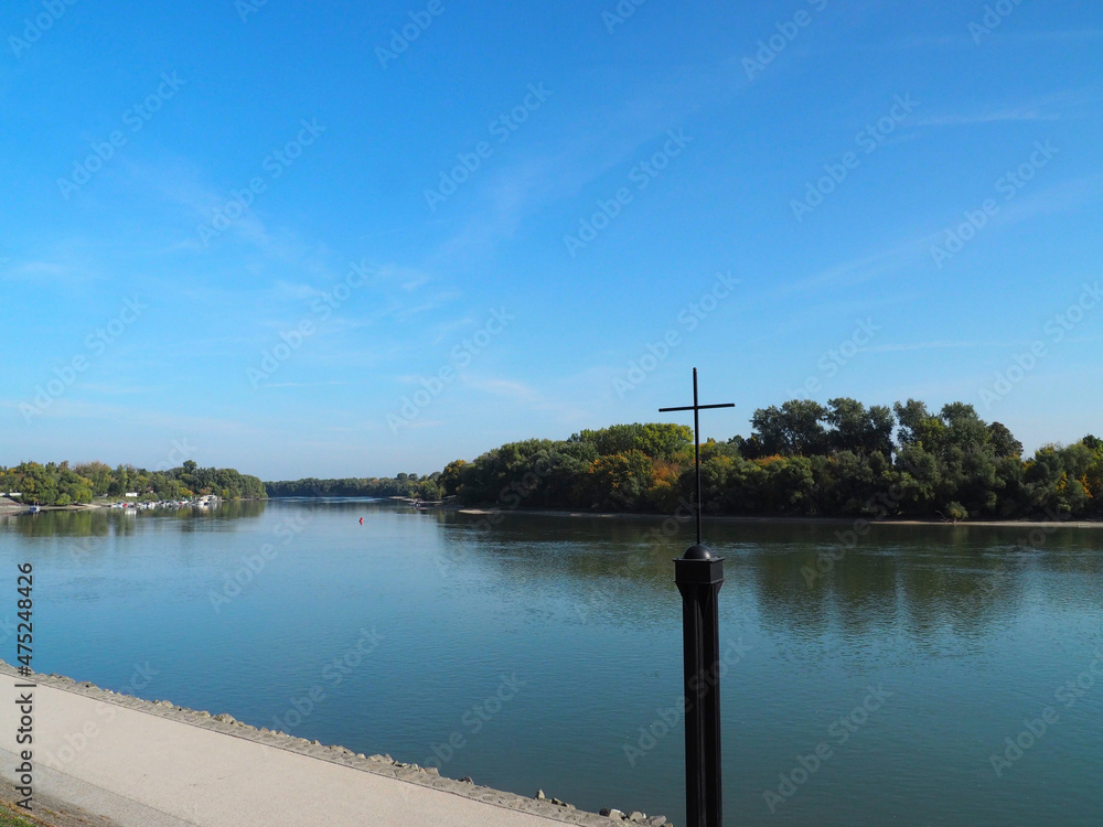 Hungary Szentendre river view landscape