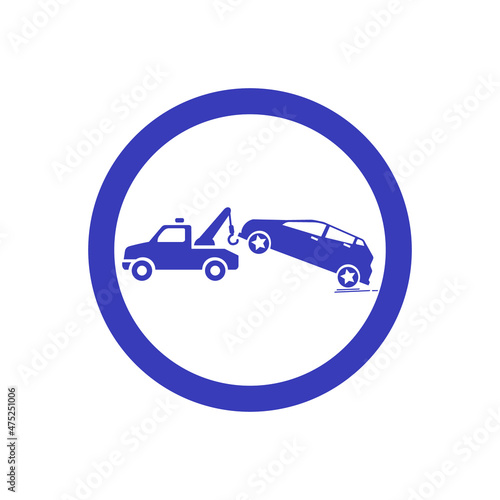 Road sign very peri evacuation machine vector icons