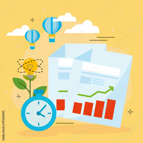 entrepreneurship card with files
