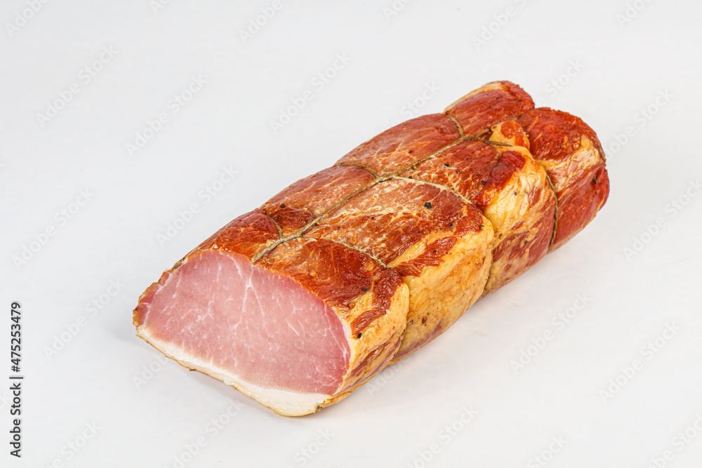 Delicous smoked pork for snack Delicous smoked pork for snack