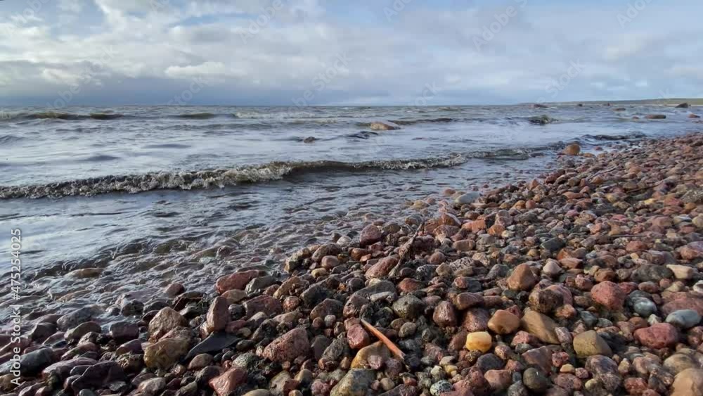 shore baltic sea gulf of finland autumn daytime shore baltic sea gulf of finland autumn daytime