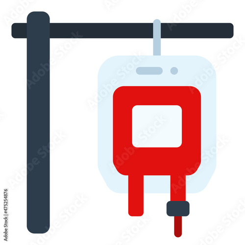 transfusion flat icon