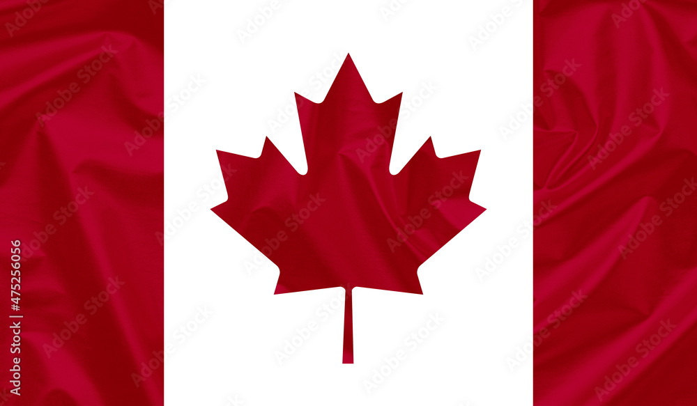 Canada waving flag background. Canada waving flag background.