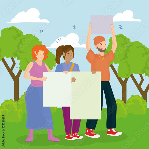 activist people card