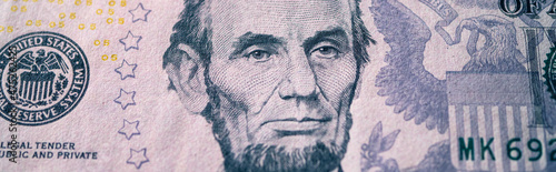 Close up of U.S. Dollar Currency