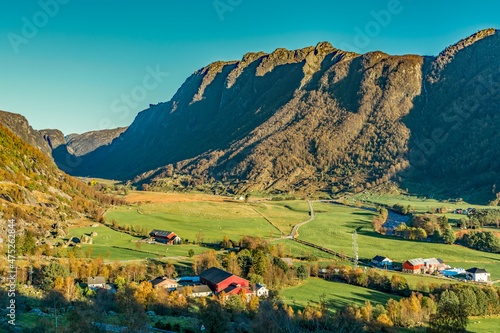 landscape in the mountains