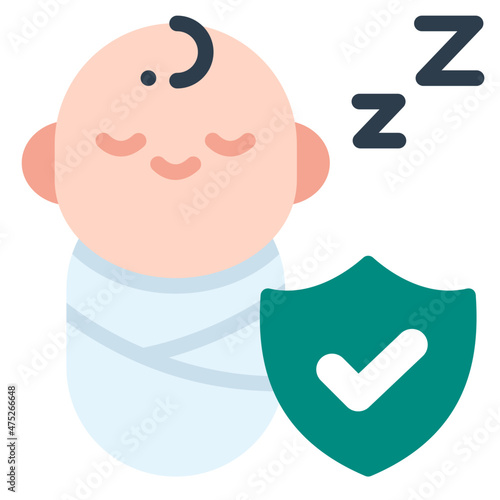 pediatric flat icon