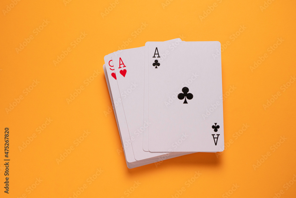 Set of a playing cards Set of a playing cards