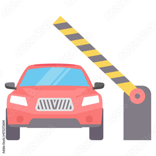 Car Stop Gate