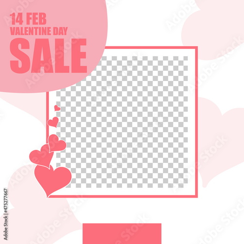 valentine day red and pink post design part ninety three