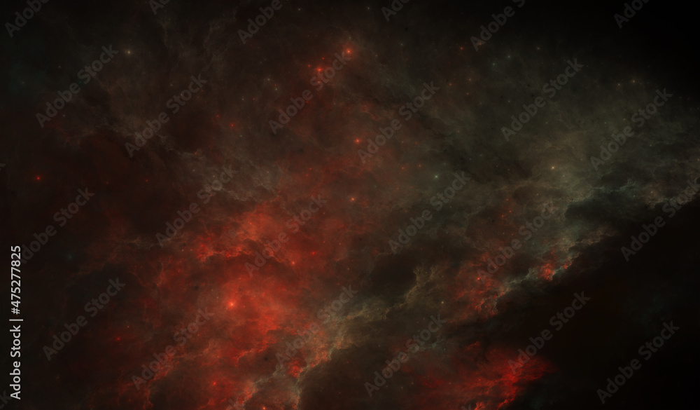 Fictional Nebula - Purgatory Nebula - High Detail (13k) - Perfect for gaming related content, depictions of hell and as general background for darker content
