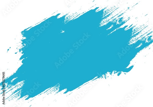 Modern blue grunge brush stroke texture