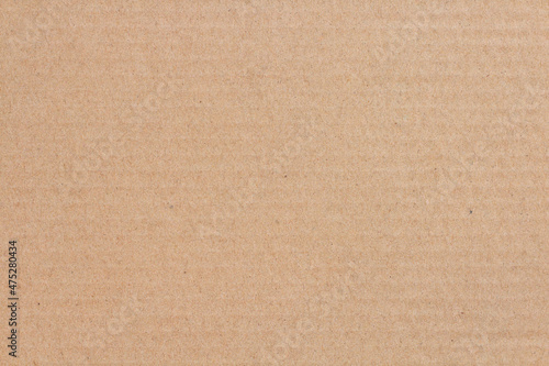 Cardboard sheet texture background, detail of recycle brown paper box pattern. © Tumm8899