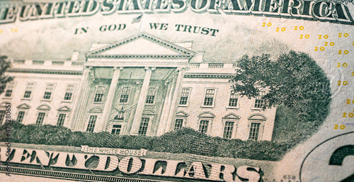 Close up of U.S. Dollar Currency