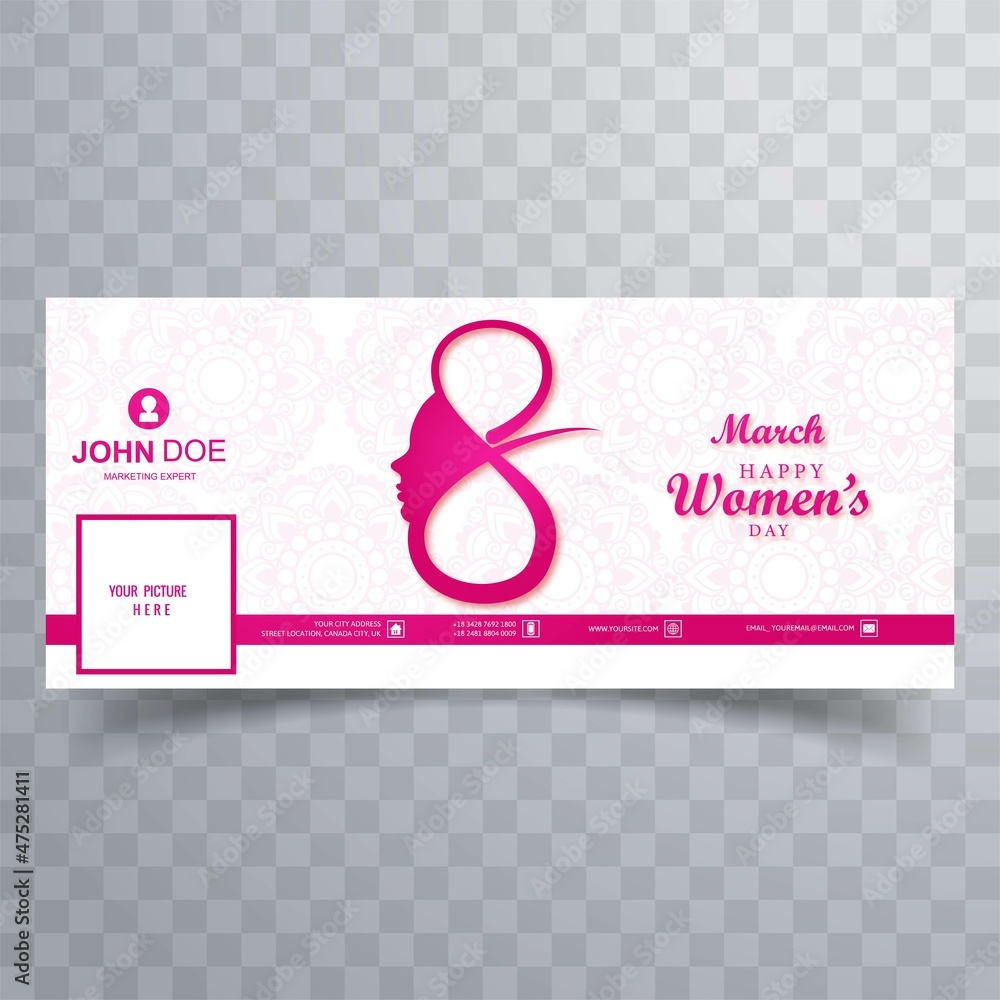 Women's day facebook cover design Women's day facebook cover design