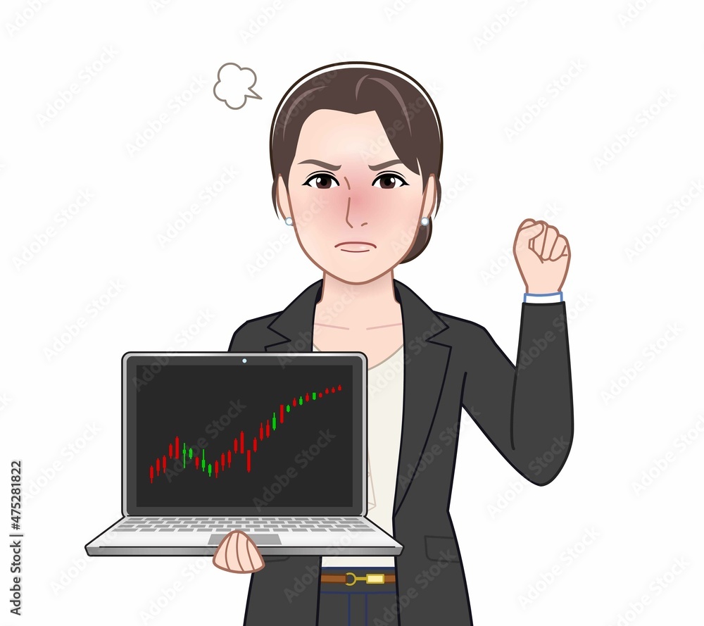 ビジネススーツの女性