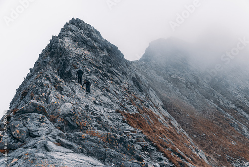 Rocky mountain peaks, Tatra Mountains, Poland