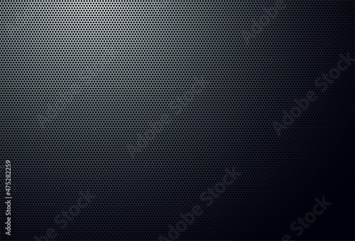 Dark fabric metal texture background