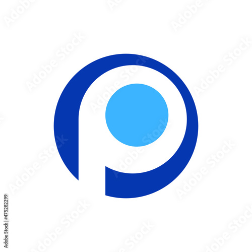 P Logo can be used for company, icon, and others.